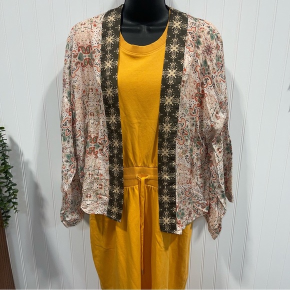 Michael stars Patterned Kimono - Picture 1 of 5